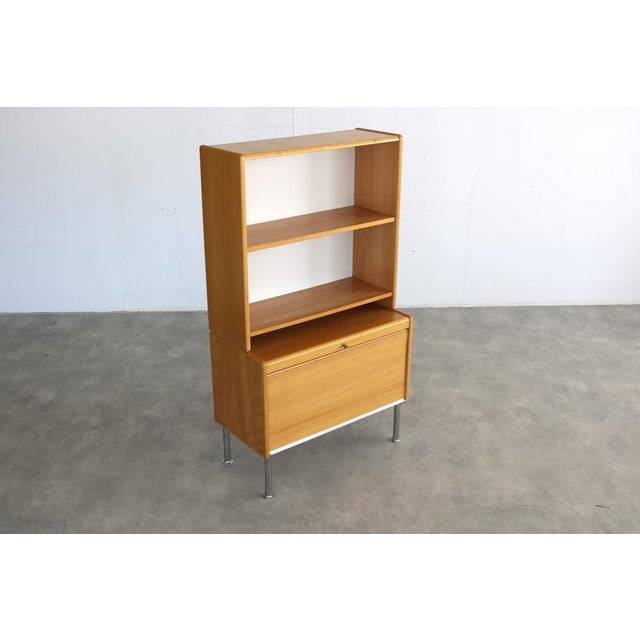 Wood Vintage Filing Cabinet, 1970s For Sale - Image 7 of 9