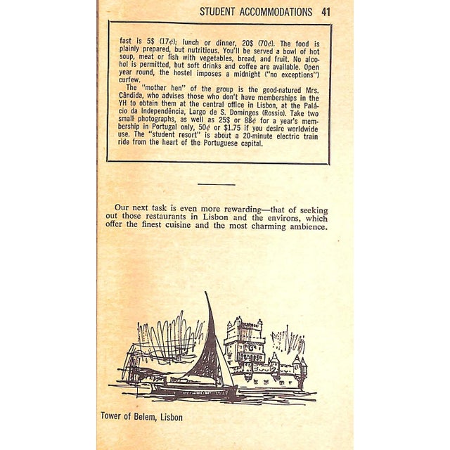 1970s "Twa Getaway Guide Lisbon/ Madrid" 1971 Haggart, Stanely and Porter, Darwin For Sale - Image 5 of 7