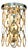 Collection Medea Wall Lamp in Metal and Crystal by Jago For Sale