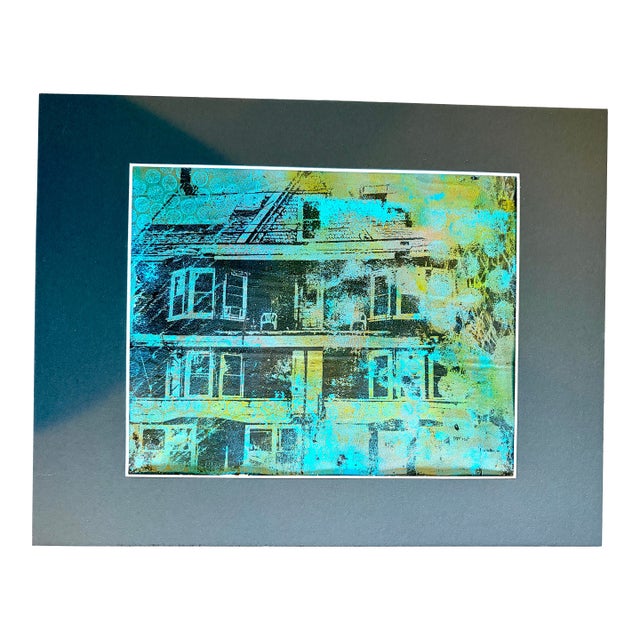 Original Monoprint “Laconia “6up” by Sandra Wright For Sale