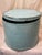 Wood Large Round Vintage Painted Box For Sale - Image 7 of 7
