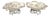 Antique Victorian Sterling Silver Bon Bon Dishes by William Comyns, 1891, Set of 2 For Sale