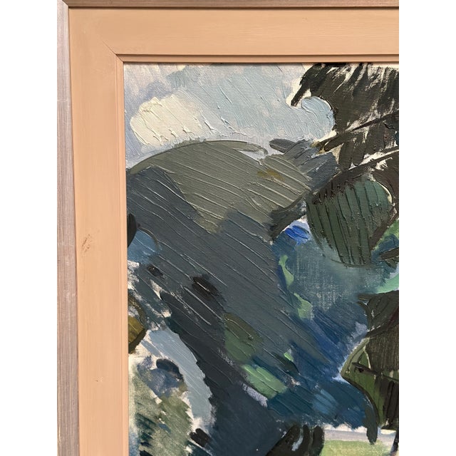 Gustav‑Adolf Johansson, Abstract Forest, 1960s, Oil on Canvas, Framed For Sale - Image 9 of 15