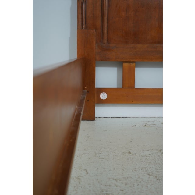 Century Country French Queen Size Cherry Bed For Sale - Image 9 of 18