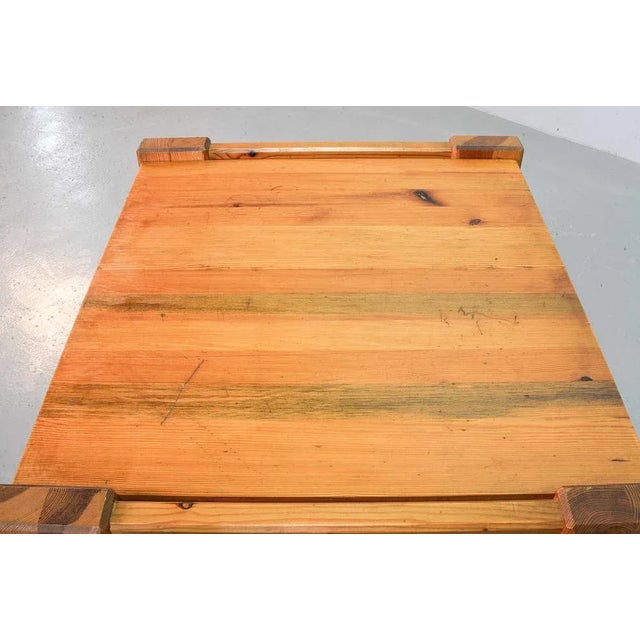 Mid-century scandinavian design side table by yngve ekstrom, model dymling. Manufactured by swedese in the 1970s. the side...