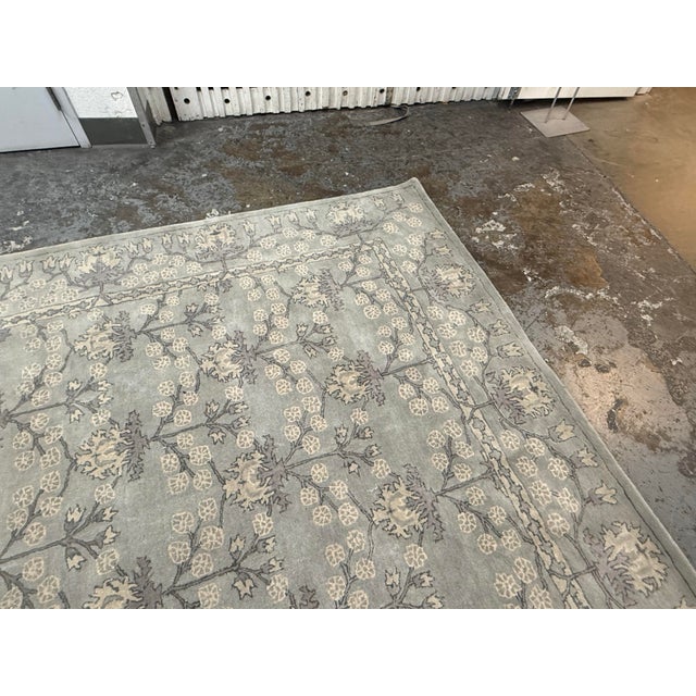 8ft X 10ft Pottery Barn Kennedy Area Rug, Blue Multi For Sale - Image 11 of 12