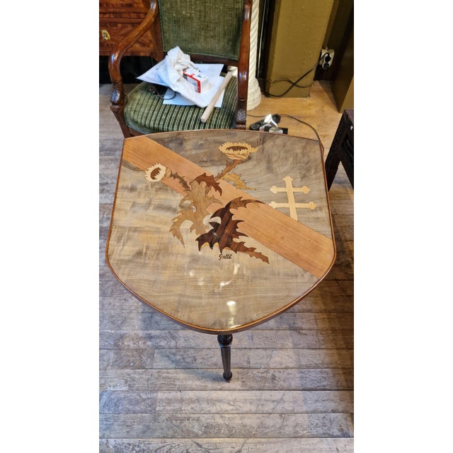 Gallé Side Table from Emile Gallé, 1890s For Sale - Image 18 of 18