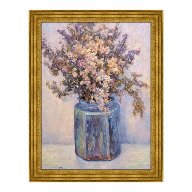 Late 20th Century Lilac Vase, James Poulson For Sale