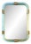 Murano Glass Wall Mirror by Simoeng for Simoeng For Sale