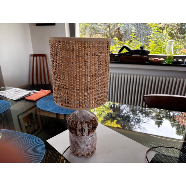 Ceramic Table Lamp by Rafael Giarrusso for Accolay, 1960 For Sale - Image 13 of 13