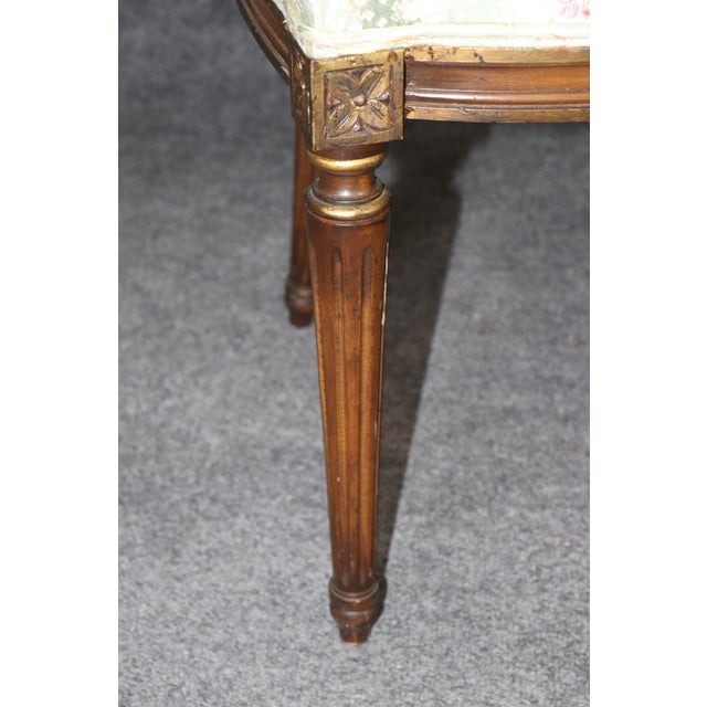 Large Set of 8 Louis XVI Style Side Dining Chairs For Sale - Image 14 of 14