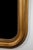 French Large French Louis Philippe Napoleon III Rounded Gilt Mirror For Sale - Image 3 of 4