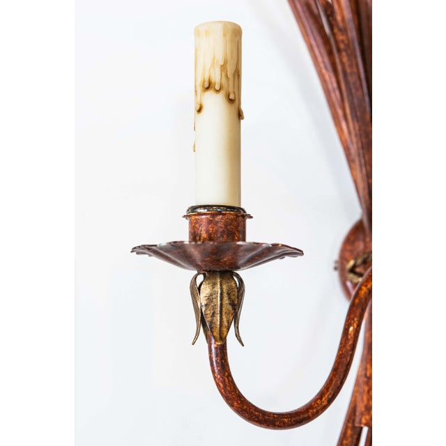 Mid 20th Century Pair of 20th Century French Sconces - Inspired By Coco Chanel For Sale - Image 5 of 10