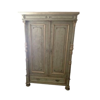 Painted French Armoire For Sale