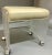 Mid-Century Modern 1970s Vintage Hill Manufacture Lucite Vanity Bench Stool For Sale - Image 3 of 7