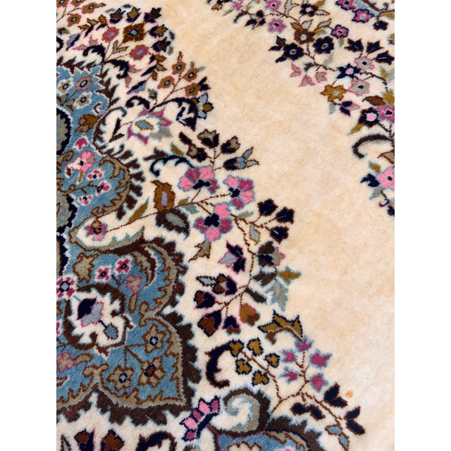 4ft 3in X 6ft 1in Hand Woven Aubusson Area Rug For Sale - Image 11 of 12