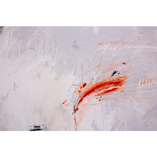 Large Original Abstract Painting on Canvas by Margot Sinclair For Sale In New York - Image 6 of 10