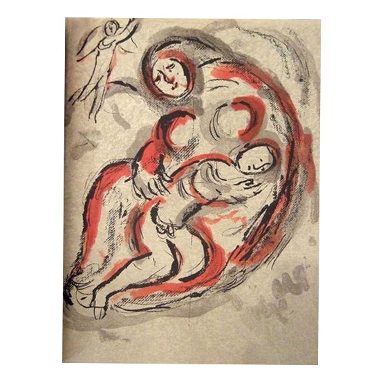 Marc Chagall, Agar in the Desert, 1960, Lithograph For Sale