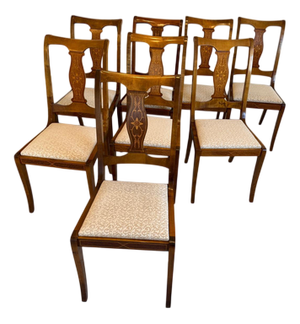 Baroque Armchairs, 1920s, Set of 8