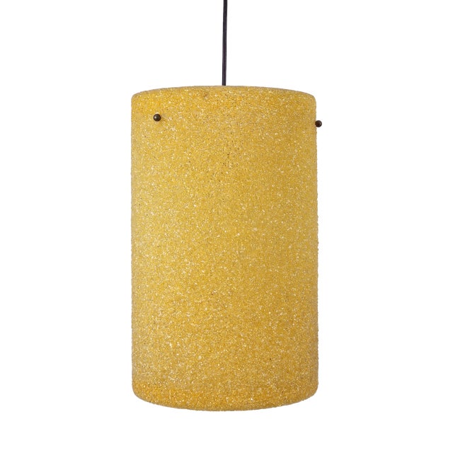 Vintage Sugar Tube Pendant Lamp by John and Sylvia Reid for Rotaflex, 1960s For Sale