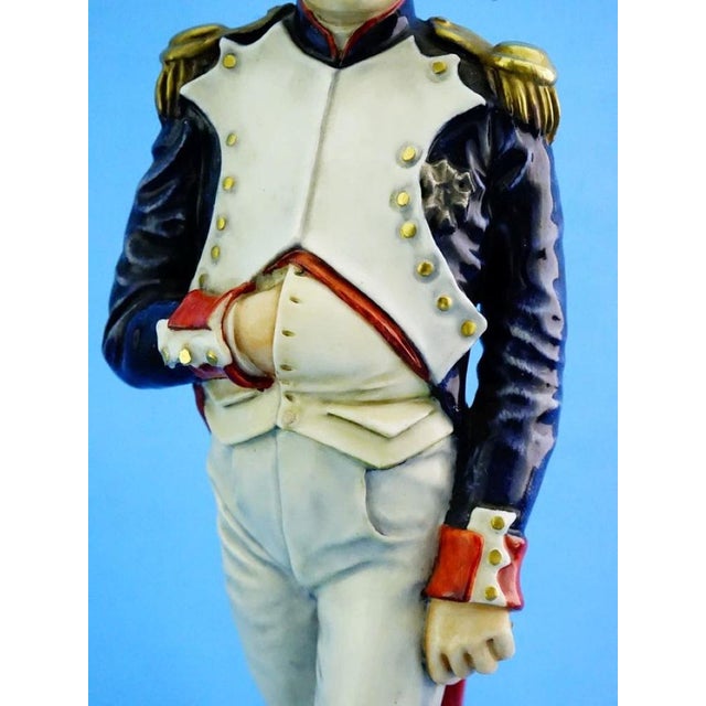 Porcelain Figurine of Napoleon by Silvio Righetto for Cacciapuoti, Italy, 20th Century For Sale - Image 16 of 18