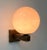 Glass 21st Century Bronzed and Opaque Coral Deco Sconce by Fabio Ltd For Sale - Image 7 of 10