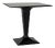 NOIR Anoil Bistro Table in Black Metal For Sale