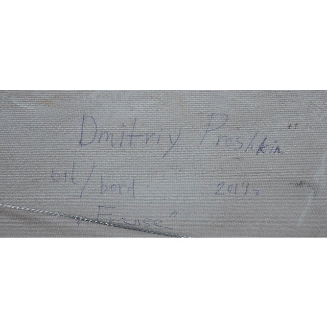 Late 20th Century Dmitriy Proshkin (B 1973) - Oil on Canvas - France For Sale - Image 5 of 6