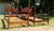 Vintage Pair Cherry Poster Beds Twin Bed Frames For Sale - Image 11 of 12