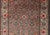 Antique Persian Malayer Rug With Teal Field and Coral Spandrel Design 4'7 X 6'3 For Sale - Image 4 of 11