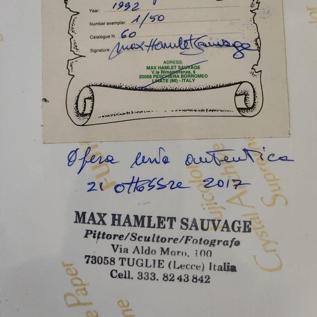 Max Hamlet, Botticelli's Venus, 1992, Silver-Plated Bronze For Sale - Image 17 of 18