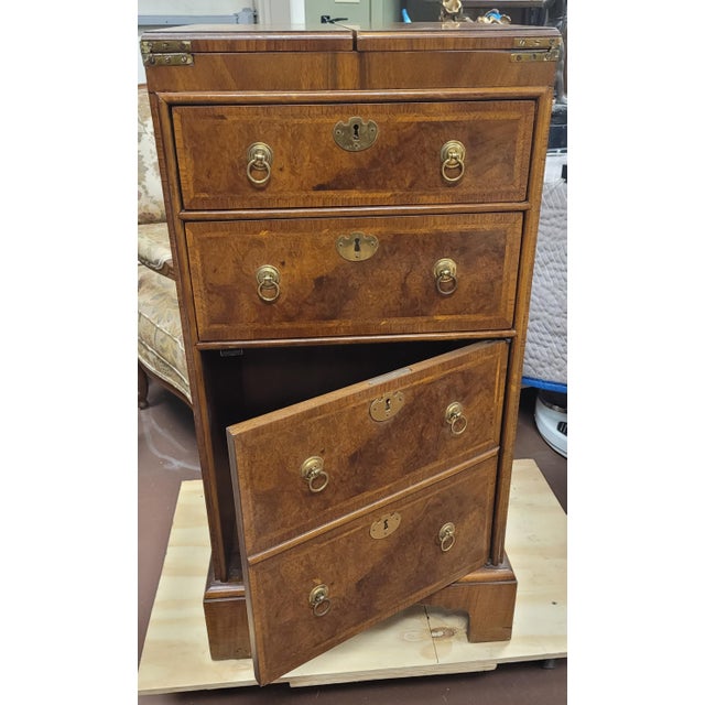 Baker Furniture Company 1960s Baker Furniture Charleston Southern Chest For Sale - Image 4 of 12