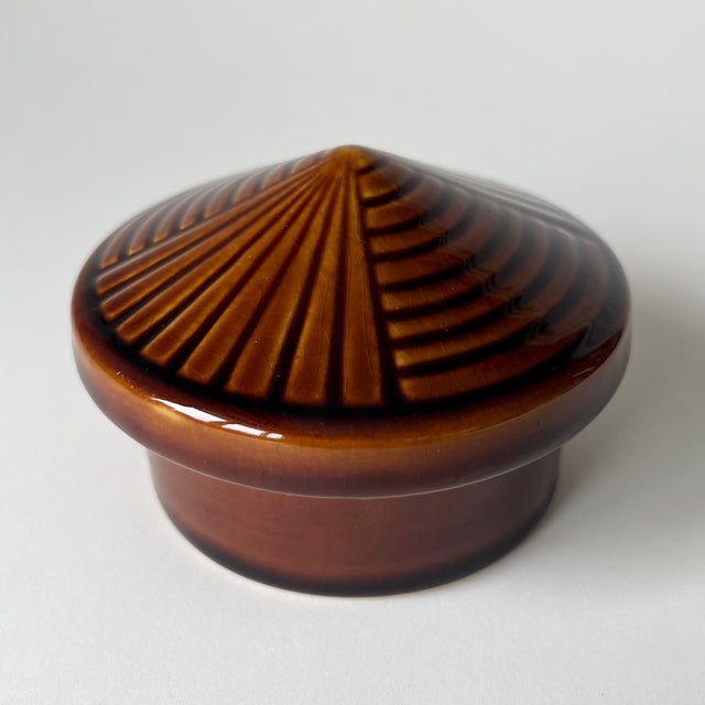 Vintage Tiko Brown Ceramic Coffee Set, 1960s, Set of 13 For Sale - Image 12 of 18