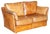 Vintage Mid-Century Modern Brown Leather Sofa from Roche Bobois For Sale