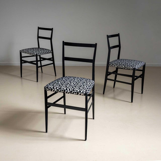 1950s Superleggera Chairs by Giò Ponti, Italy, designed in 1957 For Sale - Image 5 of 18