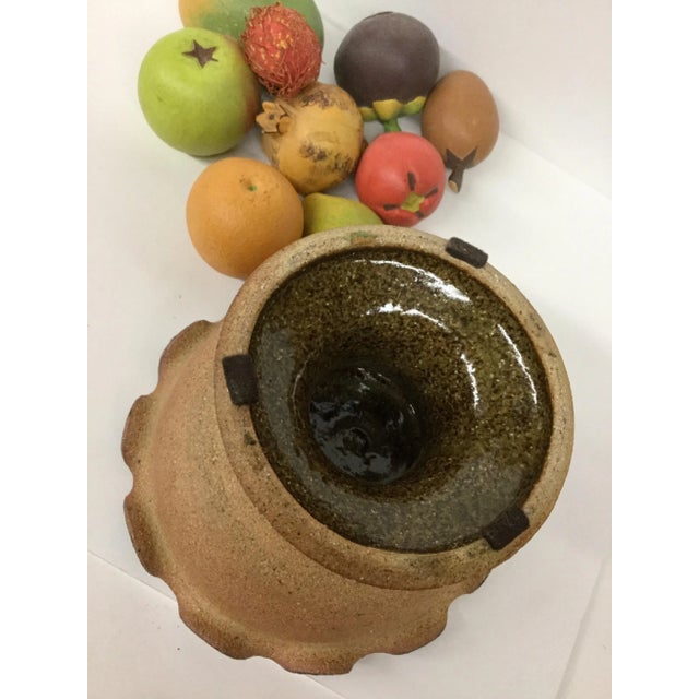 1970s Vintage Tropical Fruit & Italian Clay Topiary - 10 Pieces For Sale - Image 12 of 13