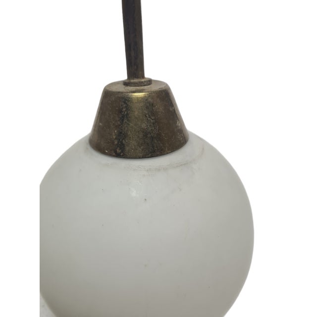Art Deco Pendant Lamp, Poland, 1950s, in Good conditions. Designed 1950 to 1959 European Plug (up to 250V).The wiring of...
