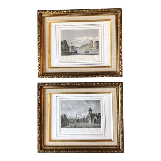 Gallery Wall Collection 2 Original Vintage Engravings of Ireland Framed