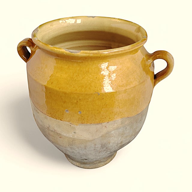 French Glazed Pottery Confit Pot, 1800s For Sale - Image 4 of 6