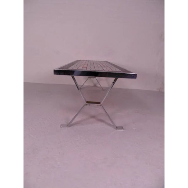 Vintage Coffee Table with Tiles, 1960s For Sale - Image 11 of 13
