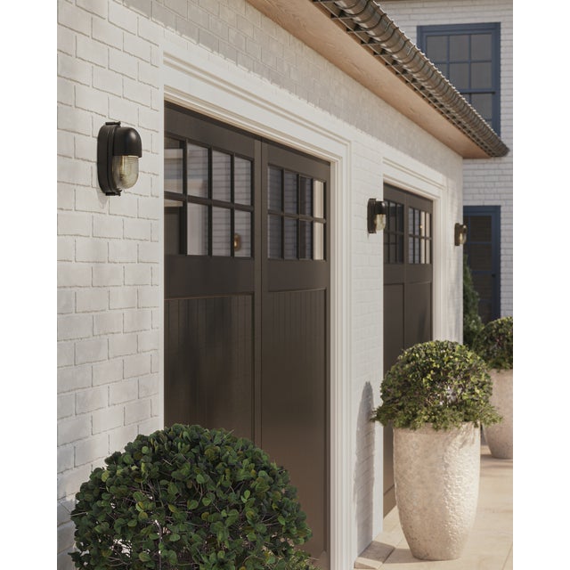 Currey & Company Currey & Company Maritime Black Outdoor Wall Sconce For Sale - Image 4 of 4