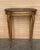 Early 20th Century French Louis XVI Style Gilded Oval Console Table with Four Legs For Sale - Image 16 of 18