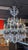 Antique Rococo Revival Chandelier, Metal & Crystal, France For Sale - Image 6 of 17