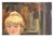 Demure Nude Figurative in Library by Margaret Wherry Ziegler For Sale - Image 4 of 5
