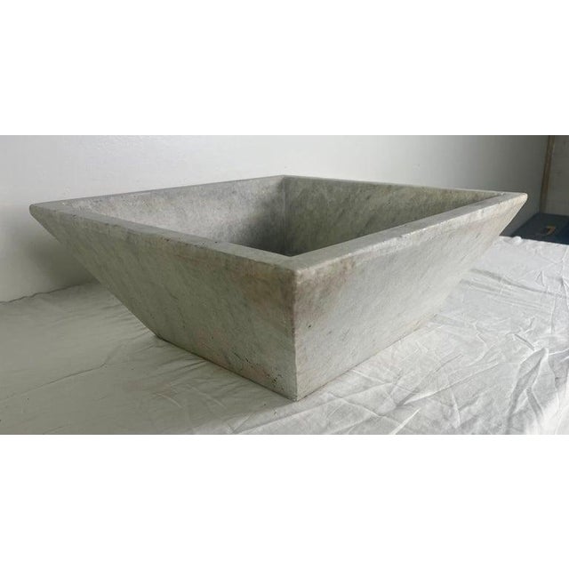 1940s Mid 20th C. Italian Stone Sink For Sale - Image 5 of 11