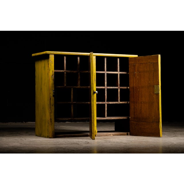1950s Vintage Farmhouse Cubby Cabinet For Sale - Image 4 of 7