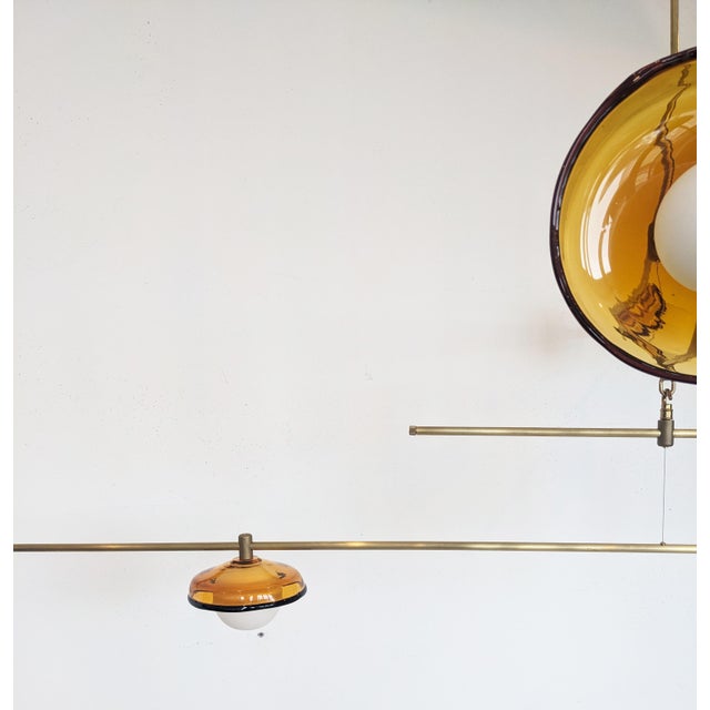 Metal Glass Pendant 032 by Naama Hofman For Sale - Image 7 of 12