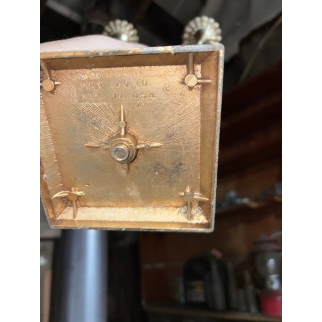 American Wood Vintage Candlebra For Sale - Image 3 of 3