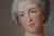 C. 1750s French School Pastel Portrait of a Lady in Blue For Sale - Image 4 of 12