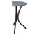Late Victorian Bent Oak Small Tri-Leg Console Table by Jacob & Josef Kohn For Sale - Image 4 of 7